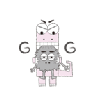 GRAY M. X CUBE L.（個別スタンプ：29）