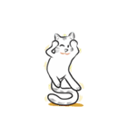 "Spring" Dancing Cat (Thai)（個別スタンプ：15）