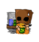 Mr.Paper bag（個別スタンプ：3）