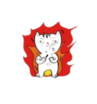Naughty baby cats（個別スタンプ：13）