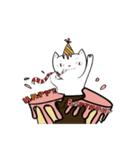 Naughty baby cats（個別スタンプ：24）