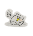 ぷくぷくフクロウ1（個別スタンプ：2）
