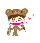 Bear Love Love（個別スタンプ：21）