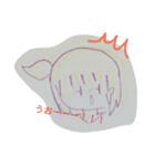 手書きスタンプ←ぶれてる風（個別スタンプ：7）