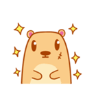 bad bear kkomi（個別スタンプ：2）