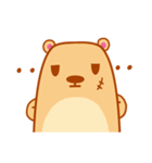 bad bear kkomi（個別スタンプ：7）