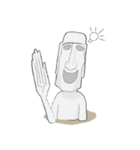 Moai Indy（個別スタンプ：17）