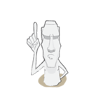 Moai Indy（個別スタンプ：19）