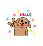 Moachi the poodle（個別スタンプ：1）