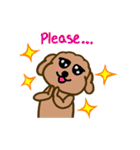 Moachi the poodle（個別スタンプ：7）
