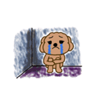 Moachi the poodle（個別スタンプ：15）