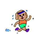 Moachi the poodle（個別スタンプ：29）
