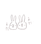 かわいさ溢れるうさぎとねこ（個別スタンプ：11）