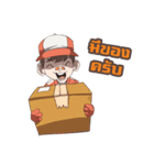 Mr. Max and Rolling Tire（個別スタンプ：6）