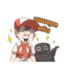 Mr. Max and Rolling Tire（個別スタンプ：10）