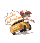 Mr. Max and Rolling Tire（個別スタンプ：18）