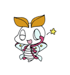 蟲っ子オオミズアオちゃんスタンプ‼︎（個別スタンプ：16）