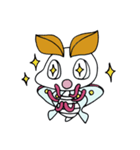 蟲っ子オオミズアオちゃんスタンプ‼︎（個別スタンプ：19）