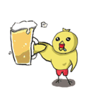 ピヨ人間（個別スタンプ：28）