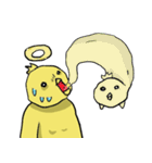 ピヨ人間（個別スタンプ：36）