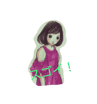 オンナノコほめスタンプ（個別スタンプ：7）