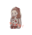 オンナノコほめスタンプ（個別スタンプ：8）