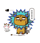 Big lion brother（個別スタンプ：37）