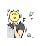 何か言いたげな鳥人間（個別スタンプ：25）