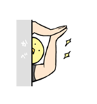 何か言いたげな鳥人間（個別スタンプ：34）