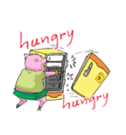 little piggy happy 1 english（個別スタンプ：23）