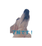 ミルクとちょっぴりアップル（個別スタンプ：9）