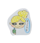 カラフル girl（個別スタンプ：22）