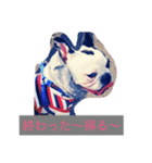 フレンチのブタさん（個別スタンプ：2）
