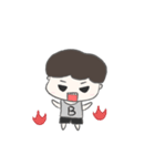 cute boy B（個別スタンプ：2）