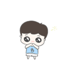 cute boy B（個別スタンプ：3）