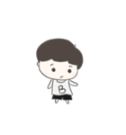cute boy B（個別スタンプ：4）