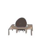 cute boy B（個別スタンプ：8）