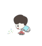 cute boy B（個別スタンプ：9）