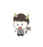 cute boy B（個別スタンプ：10）
