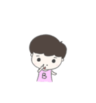 cute boy B（個別スタンプ：18）