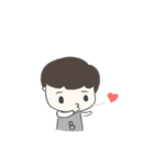 cute boy B（個別スタンプ：23）
