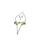 カラー（花）さん（個別スタンプ：10）