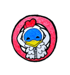 ニワトリペンギン日常会話スタンプ（個別スタンプ：5）