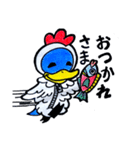 ニワトリペンギン日常会話スタンプ（個別スタンプ：10）