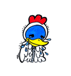 ニワトリペンギン日常会話スタンプ（個別スタンプ：15）