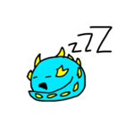 baby blue dragon（個別スタンプ：4）