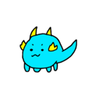 baby blue dragon（個別スタンプ：7）