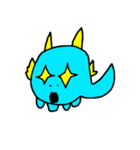 baby blue dragon（個別スタンプ：9）