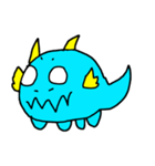 baby blue dragon（個別スタンプ：10）