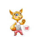 Sporty Foxy（個別スタンプ：1）